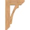 Ekena Millwork Legacy Slat Smooth Bracket w/ Offset Brace, Western Red Cedar, 7 1/2"W x 22"D x 34"H BKT0806X22X34LEC06SWR - alternate 2